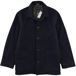 Todd Snyder Italian Wool Cashmere Cafe Jacket Men's XL Black Quiet Luxury $698